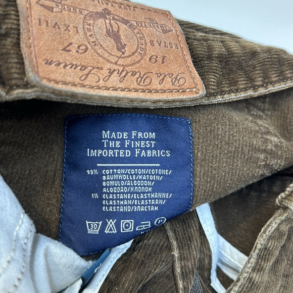 RALPH LAUREN POLO CORDUROY MEN’S PANTS SIZE 32 X 30 - Picture 8 of 8